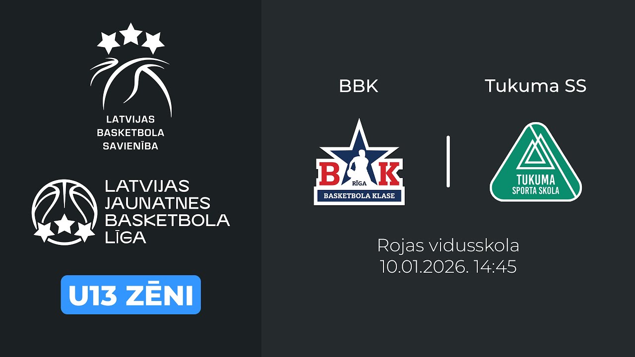 2026.01.10 LJBL U13 Game 13 (BBK vs Tukuma SS)