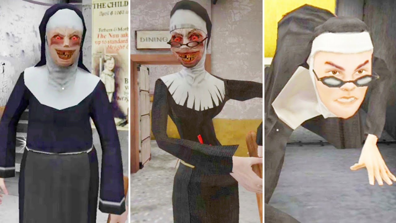 Jumpscare Battle ⚔️ | The Nun Vs Evil Nun Vs Evil Nun 2