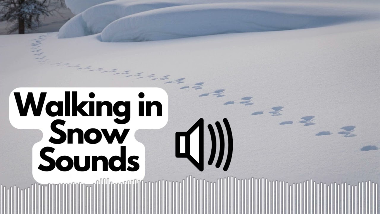 Walking in Snow Sound Effects (Crunching) | No Copyright | Free