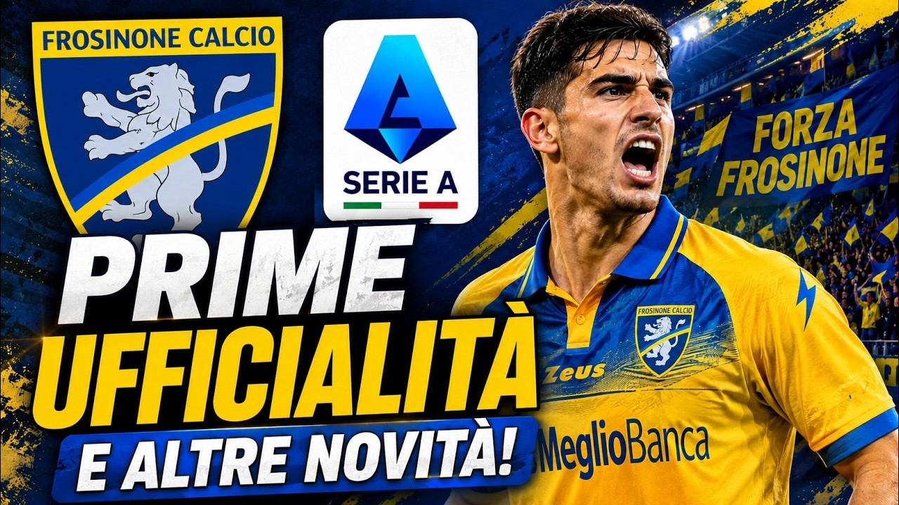 FROSINONE, PRIME UFFICIALIT&Agrave;! Tutte le ultime novit&agrave; di calciomercato
