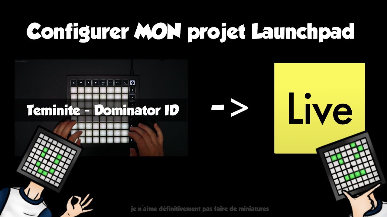 Configurer MON projet launchpad (Teminite - Dominator ID)