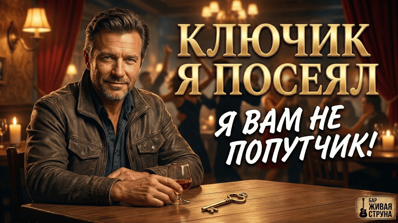 Я ВАМ НЕ ПОПУТЧИК! Весёлая песня для застолья и хорошего настроения! «Ключик я посеял» Шансон 2026 !