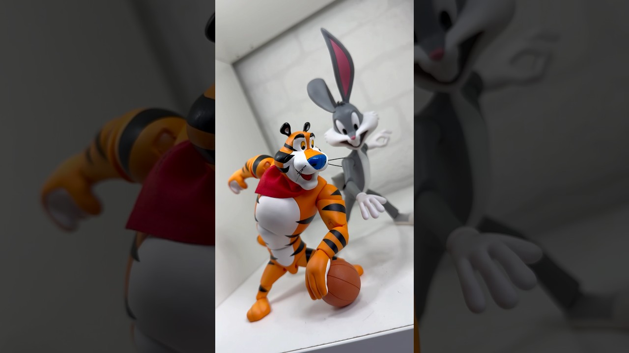 Jada Toys Tony the Tiger🔥#actionfigures #tonythetiger #frostedflakes #brickaway #jadatoys #kelloggs