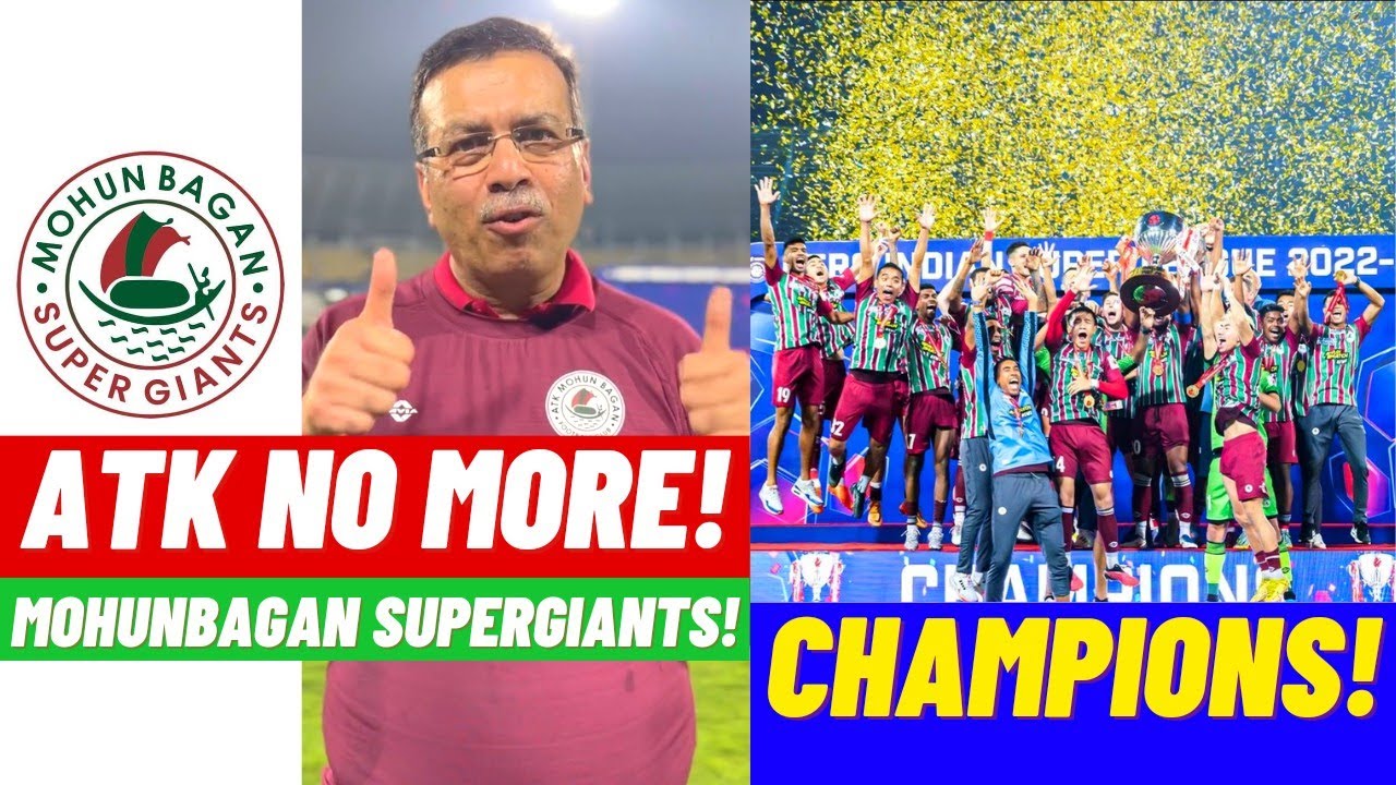 ATK Mohunbagan ISL Champions! 🤩 ATK Removed - Mohunbagan Supergiants! 🔥