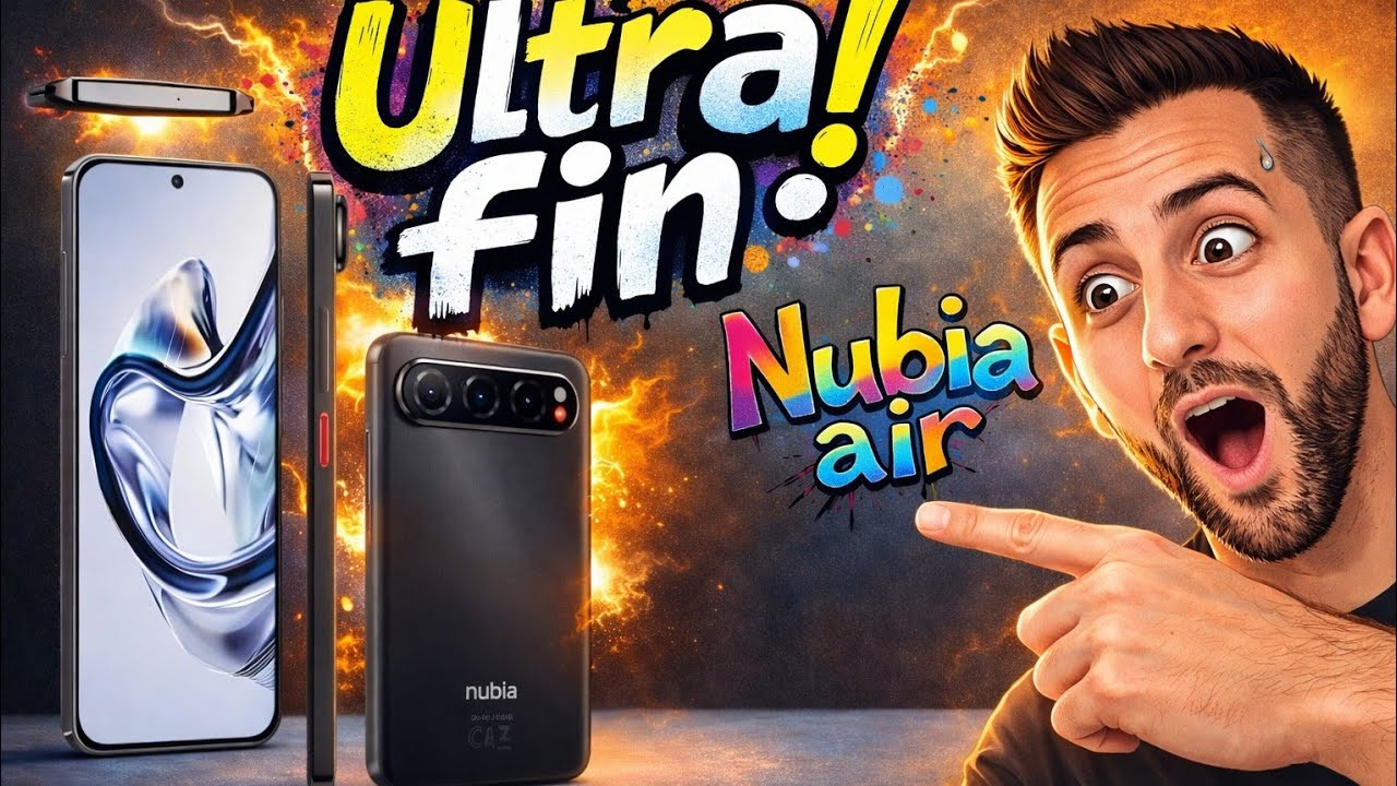 Nubia Air : IP68, AMOLED, ultra fin… à 160€ c’est sérieux ?