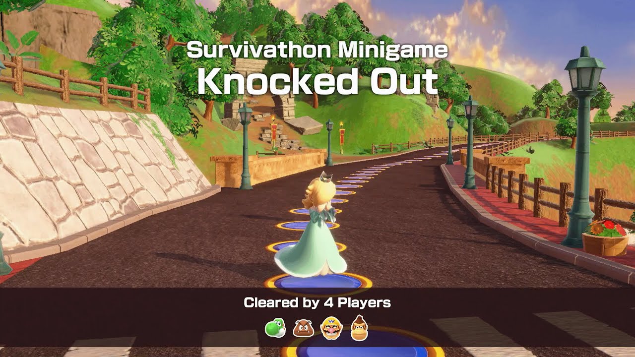 Super Mario Party Jamboree - Koopathlon (1st Place Rosalina)