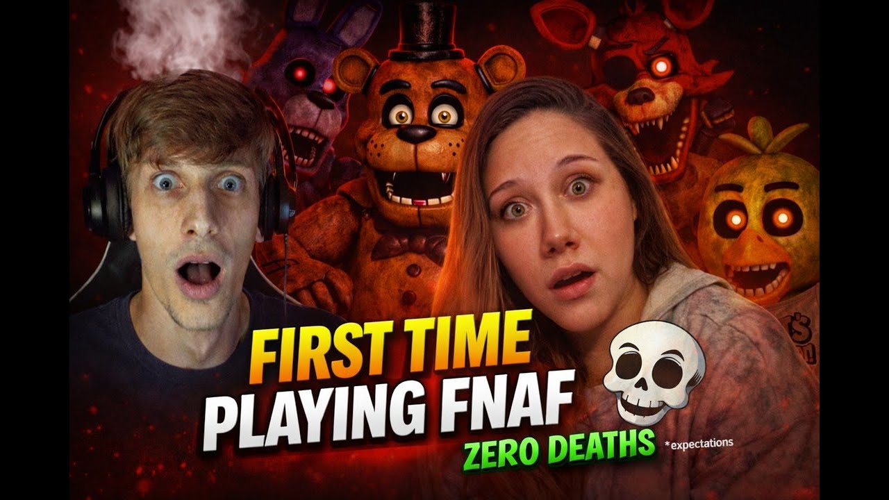 FNAF With My Girlfriend… ZERO DEATHS 😏