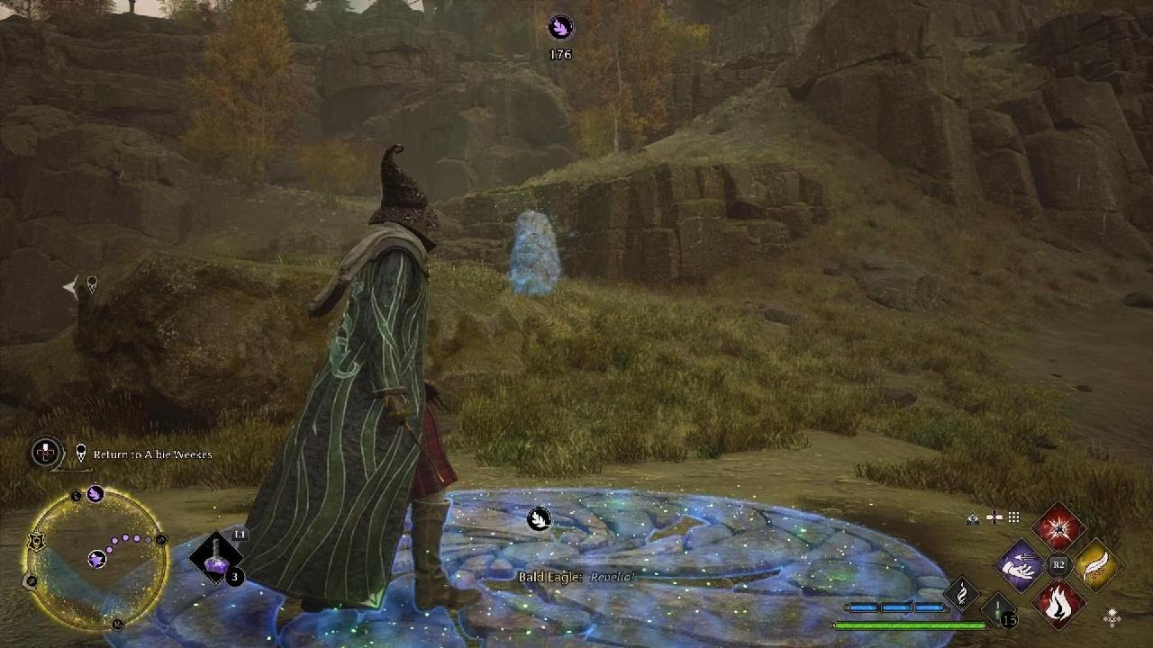 Hogwarts Legacy - Merlin Trials - Confringo Trial