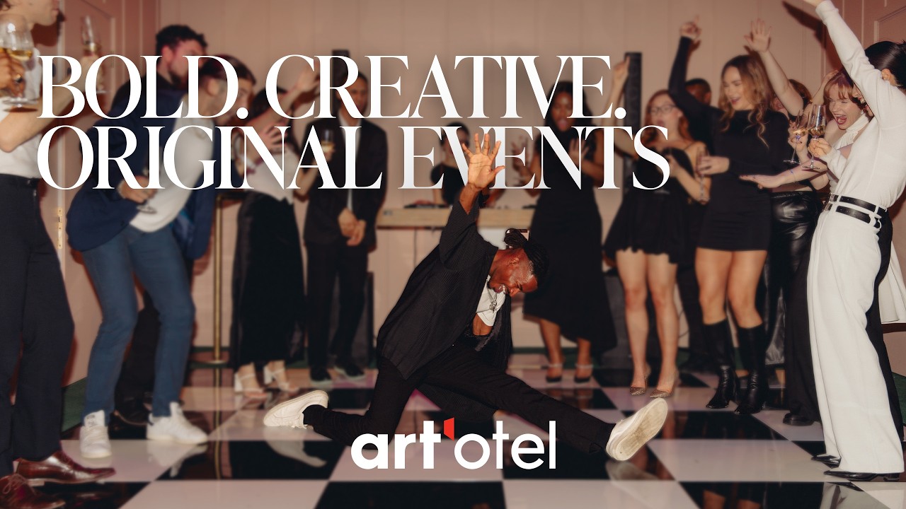 Bold. Creative. Original Events at art'otel