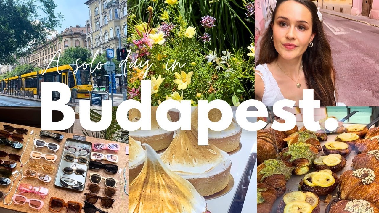 solo day in budapest | best vintage thrift stores, cute cafes & english book shops