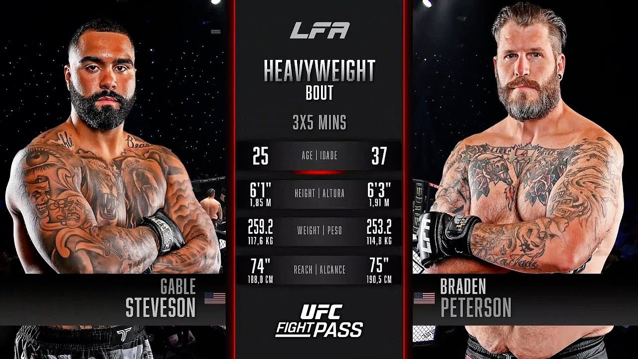 Gable Steveson vs Braden Peterson | Full Fight Highlights & Dominant Finish | LFA 217
