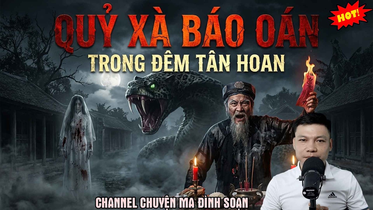 CHUYỆN MA CÓ THẬT 2026 : QUỶ XÀ BÁO OÁN TRONG ĐÊM TÂN HOAN | GIỌNG KỂ ĐÌNH SOẠN