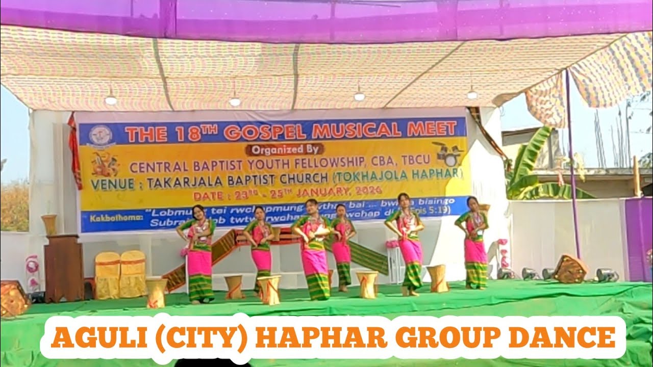 AGULI(city)HAPHAR PAL MWSAMUNG || THE 18th GOSPEL MUSICAL MEET,CBYF,CBA,TBCU 2026@SumntaDebbarma01 
