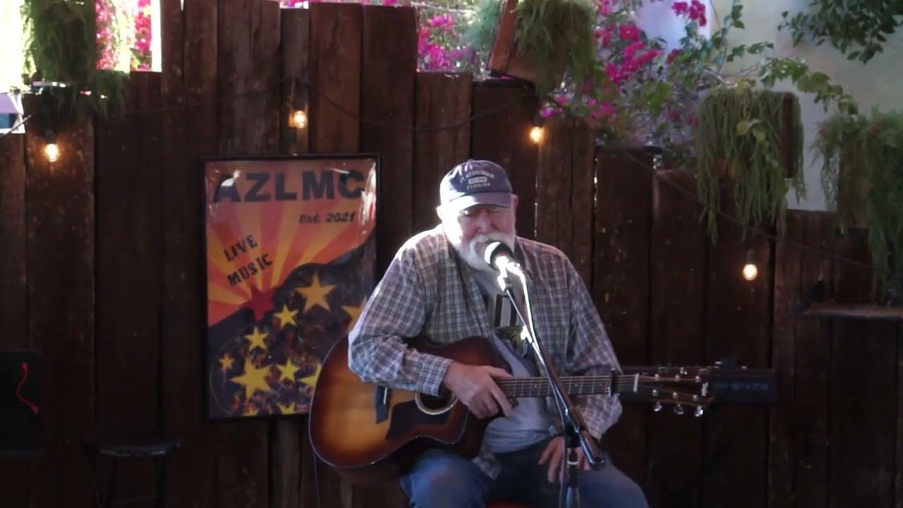 THOSE DAYS and SEE THEM DANCE by JERRY SCARSBROOK   AZLMC LIVE OPEN MIC PERFORMANCE