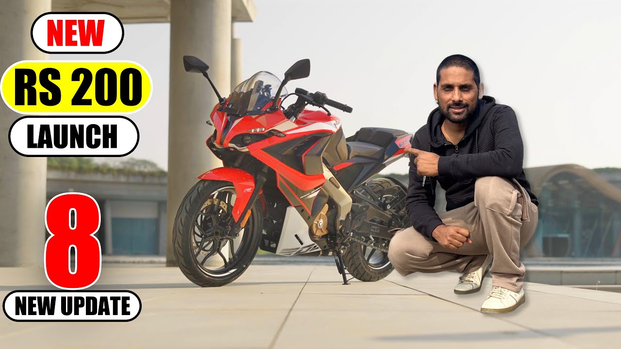 New Bajaj Pulsar RS 200 V2 2025 Model Launch With 8 Update 