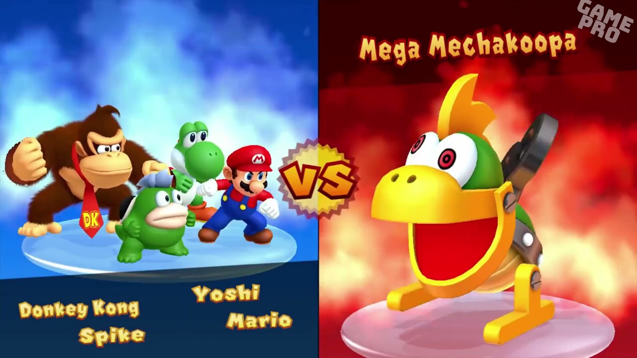 Mario Party 10 - Spike, Donkey Kong, Mario vs Yoshi (Haunted Trail)