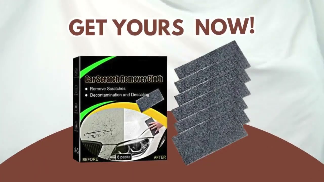 Car Scratch Remover Cloth   Nano Sparkle Anti Scratch Cloth For Car Universal Metal Surface