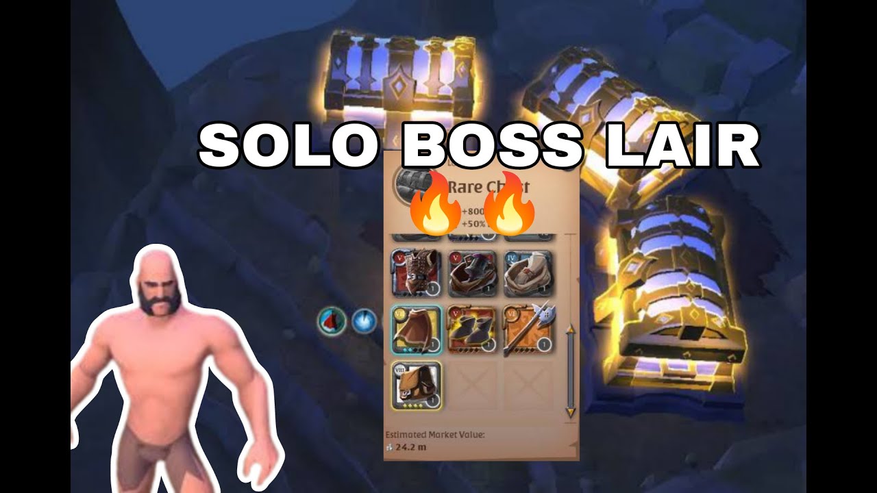 Epic Loot from Solo Boss Lairs in Albion Online &ndash; Best Strategies Revealed