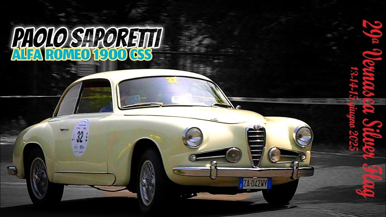29' Vernasca Silver Flag 2025 || Paolo Saporetti || Alfa Romeo 1900 CSS