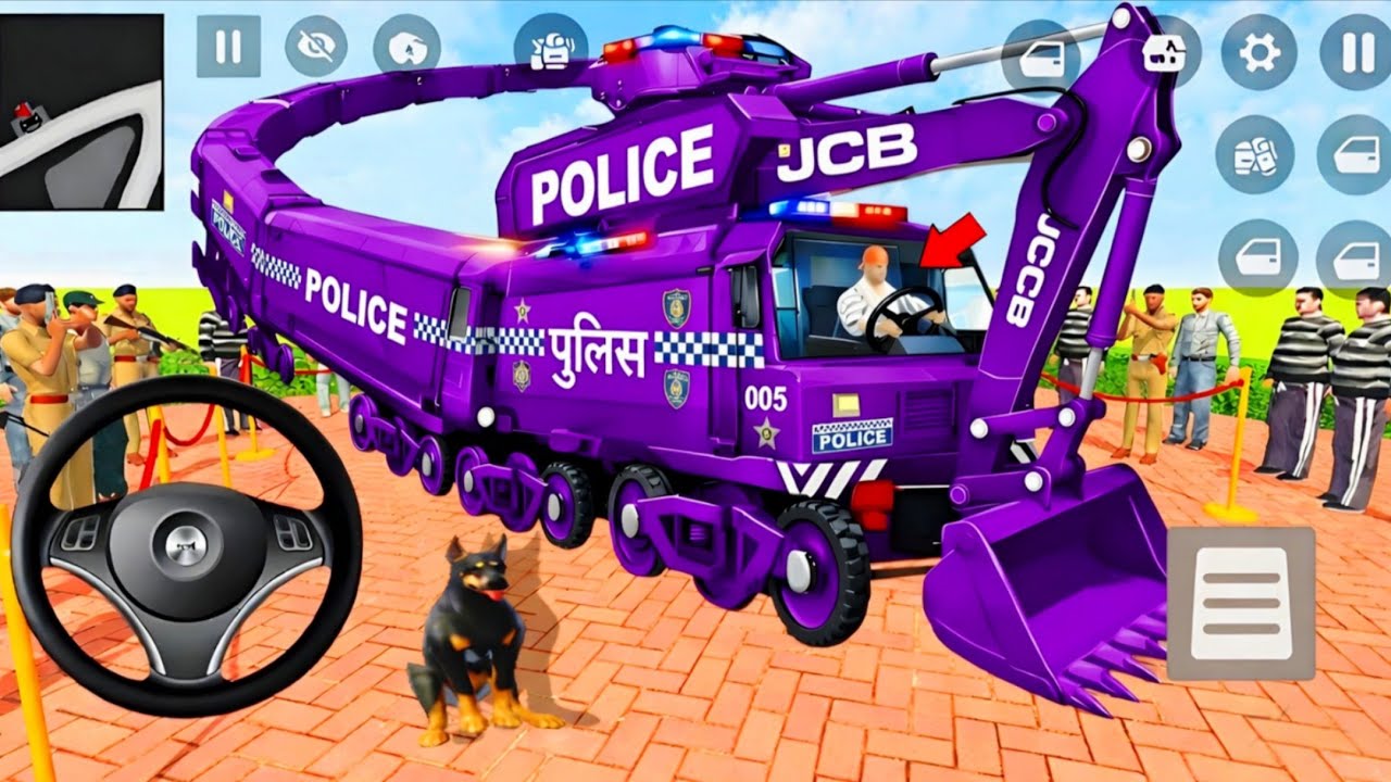 Franklin Purchase New Modified Heavy Police Dumper train🤑 Indian Theft Auto Simulator | New update💥🤩