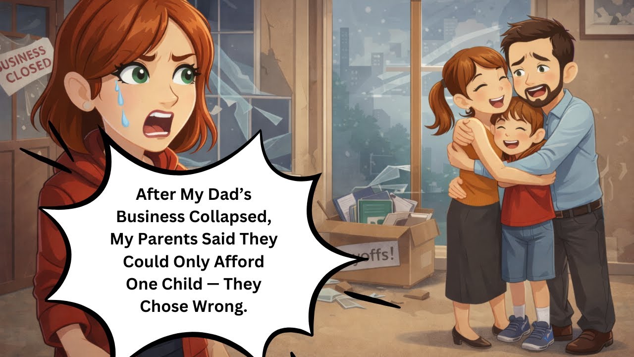 After My Dad’s Business Collapsed, My Parents Said They Could Only Afford One Child — They Chose...