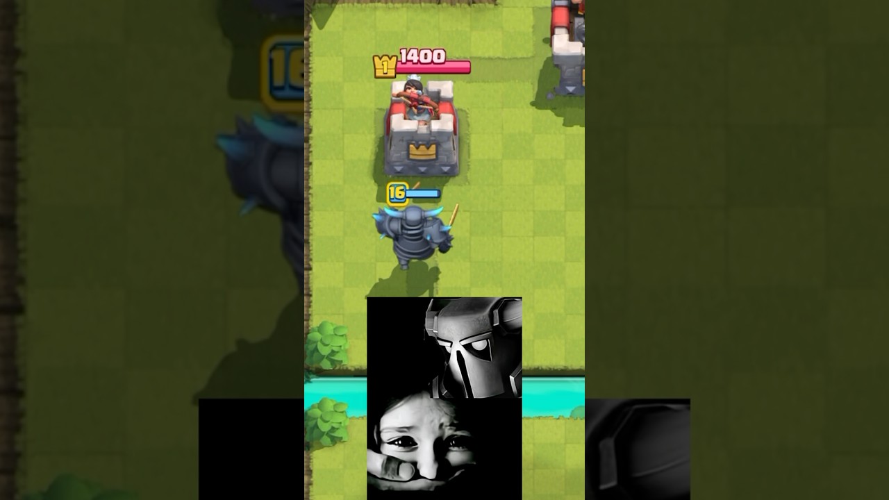 Level 15 sneaky pekka in arena 1 #clashroyale #shorts