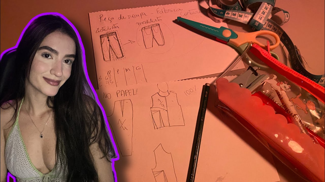 ASSIM AS FÁBRICAS FAZEM AS ROUPAS DO ZERO #asmr