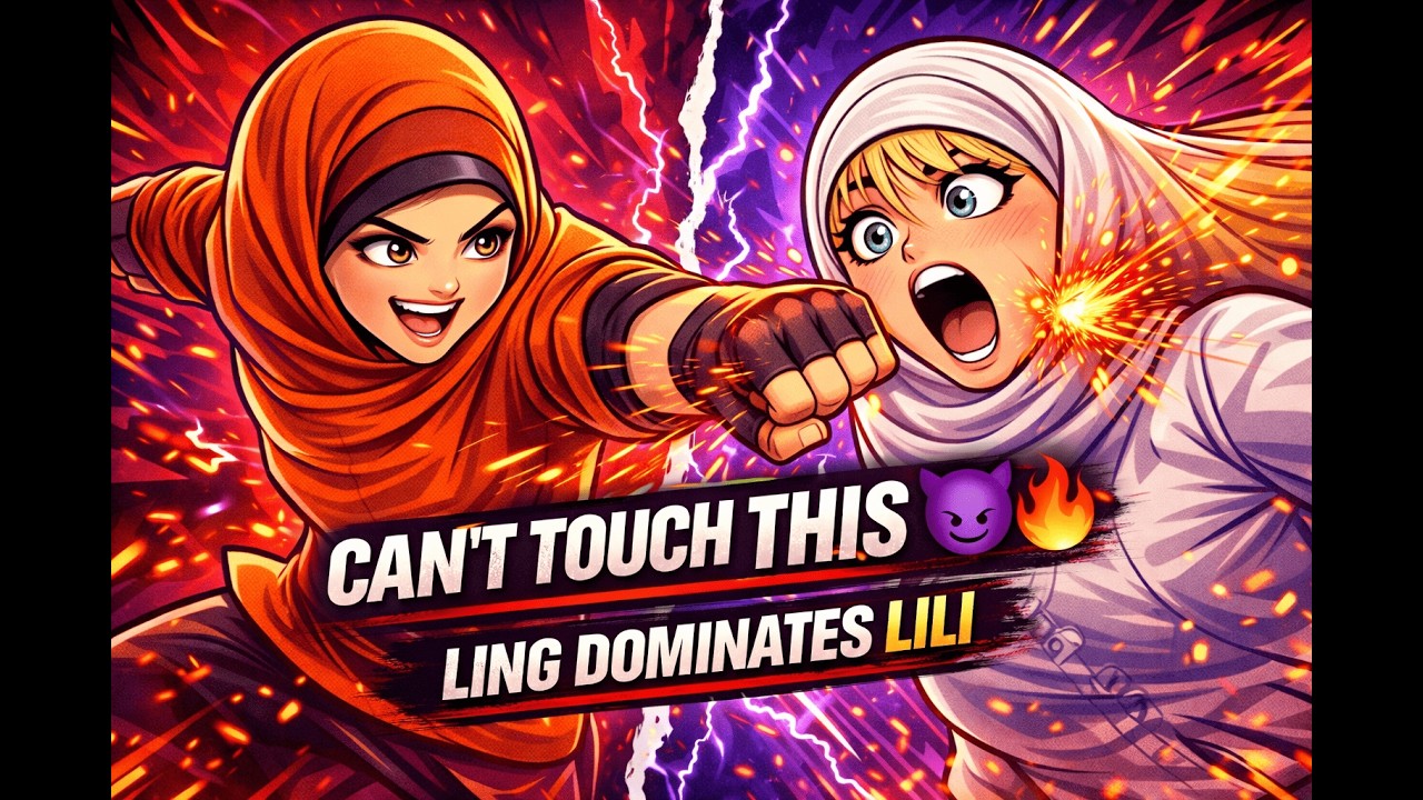 My Ling Xiaoyu Turned Into a MONSTER 👹spudeez (lili) vs Albalushi (ling) ft5 freindly match
