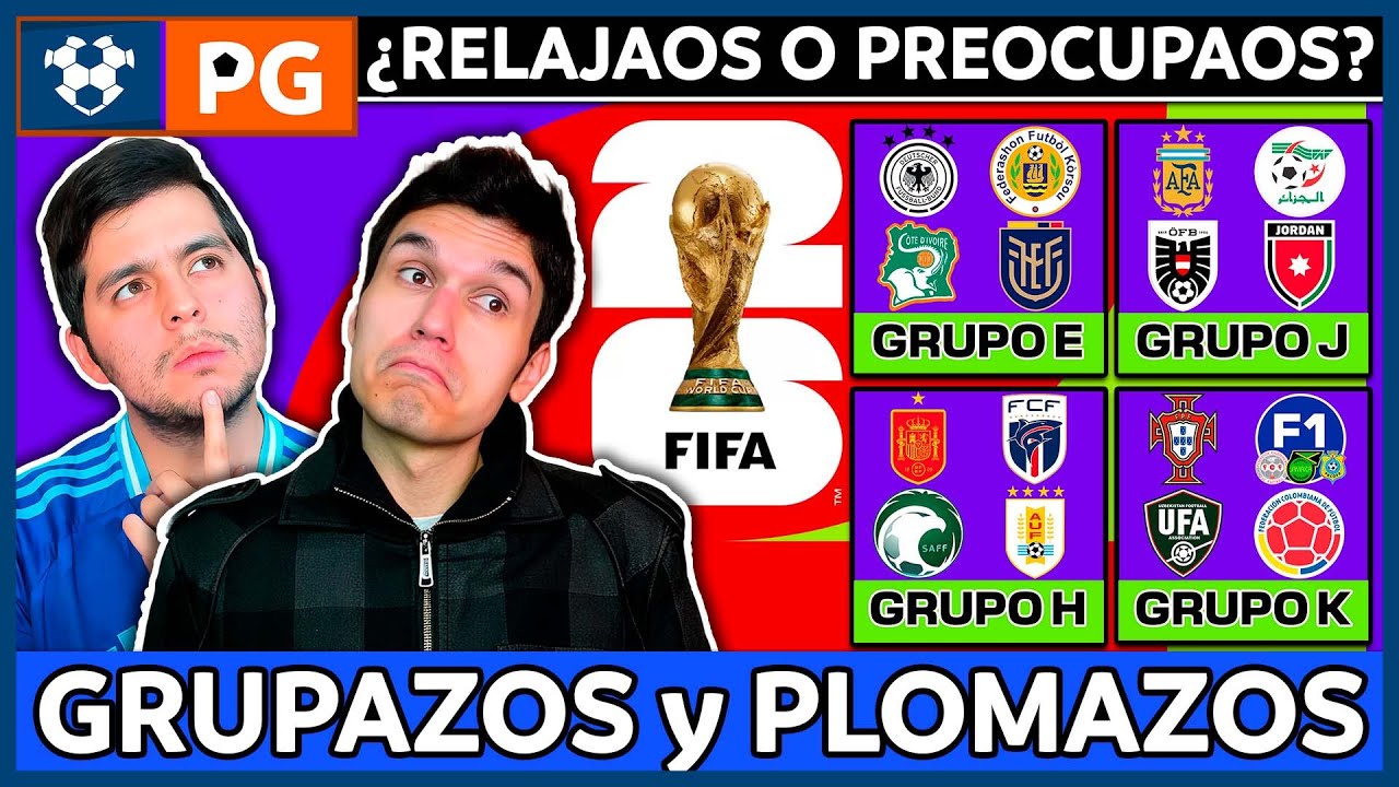 🔴GRUPAZOS y PLOMAZOS: MUNDIAL UNITED 2026🔥&iquest;GRUPOS SENCILLOS para CONMEBOL?🔥SEDES,D&Iacute;AS y HORA⚡AB 5X42