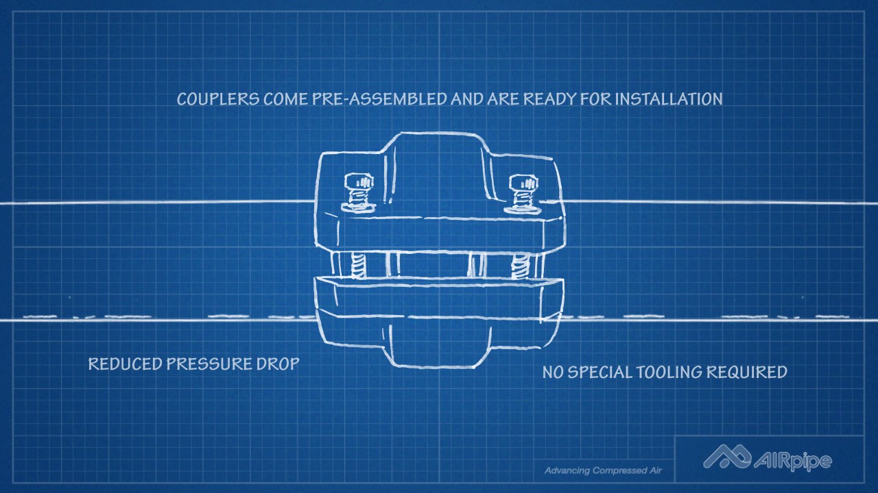 AIRpipe - Aluminium Piping System