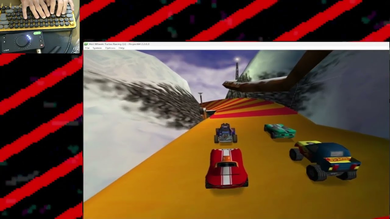 Hot Wheels Turbo Racing Speedrun - All Cups% 41:36 (N64 EMU)