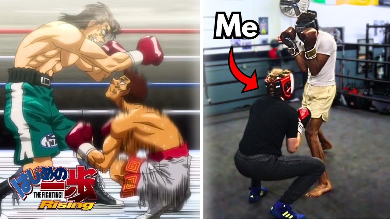 I Tried Hajime no Ippo Moves in Real Life!