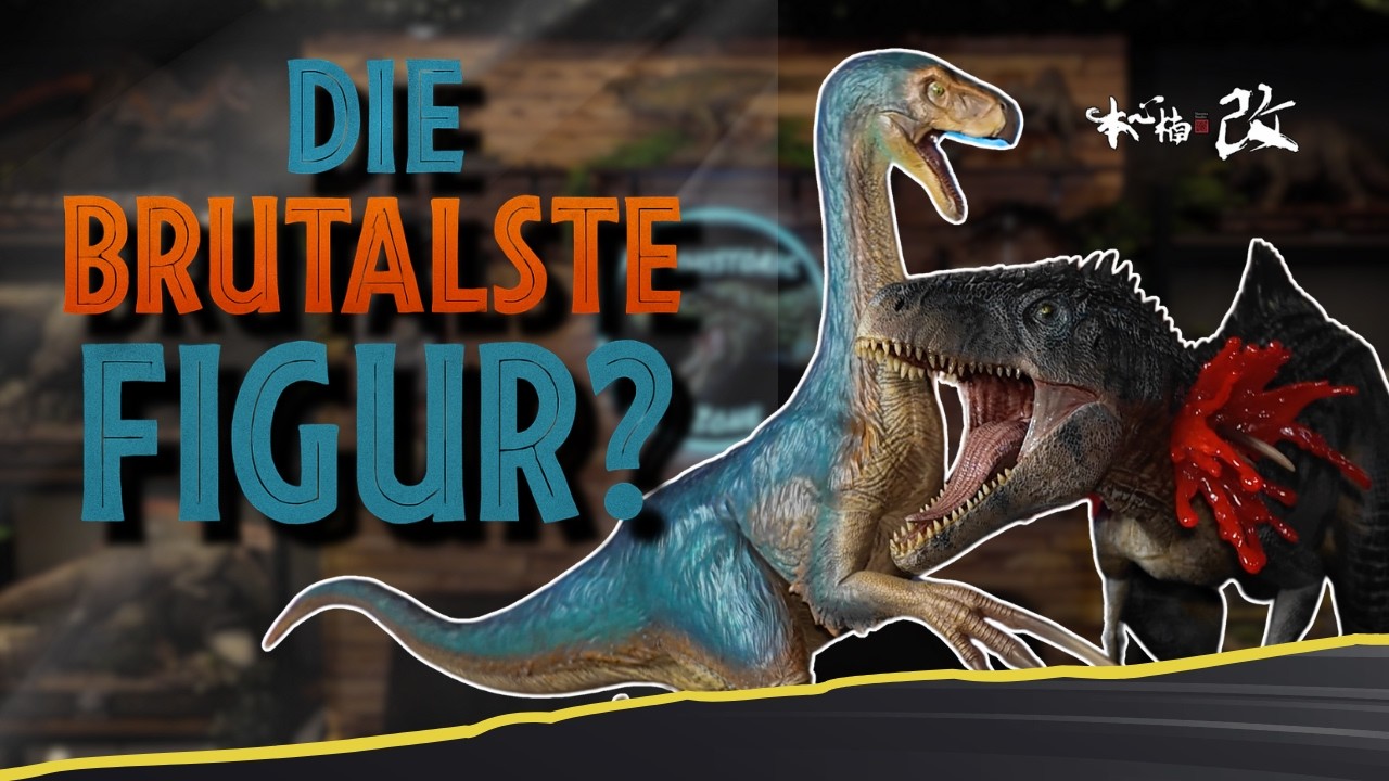 Gewohnter Standard? Jurassic World Nanmu Therizinosaurus – beide Farben im Unboxing + Review! - 4K