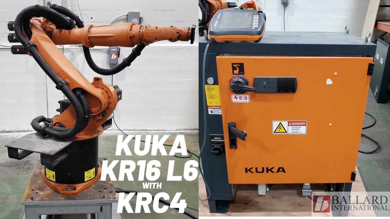 Kuka KR16 L6 Robot w/ KRC4 Controller
