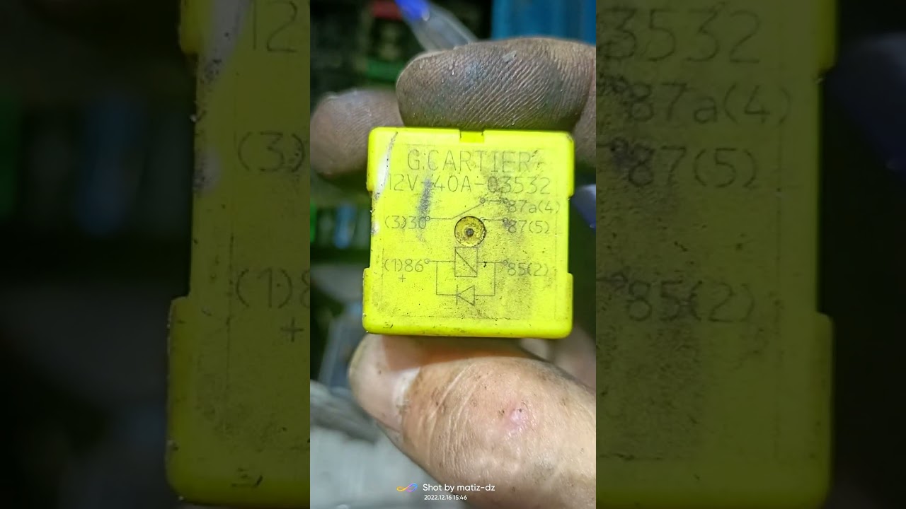 تنبيه بخصوص روليهات سيارة ماتيز #relais