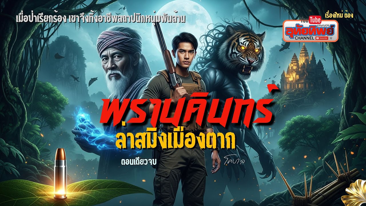 พรานคินทร์ล่าสมิงเมืองตาก ตอนเดียวจบ สนุกจริงห้ามพลาด