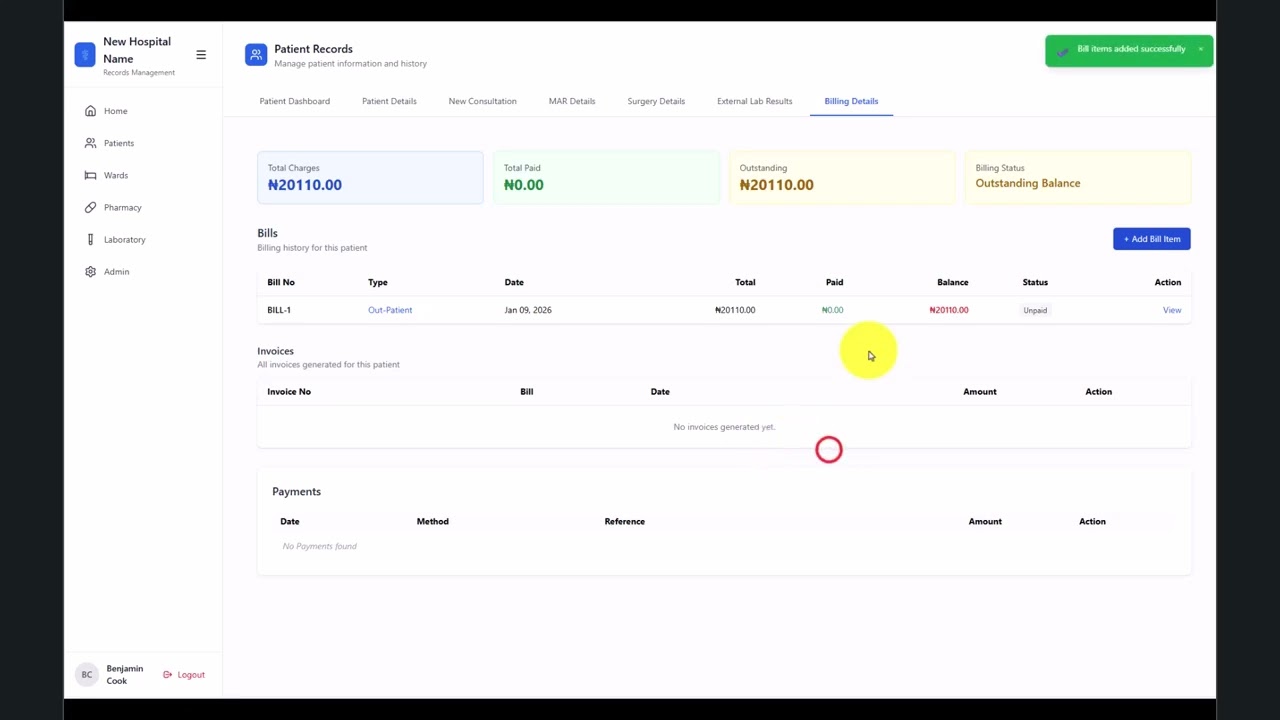 EMR-SYSTEM (HRMS) by iTech Connect Global 