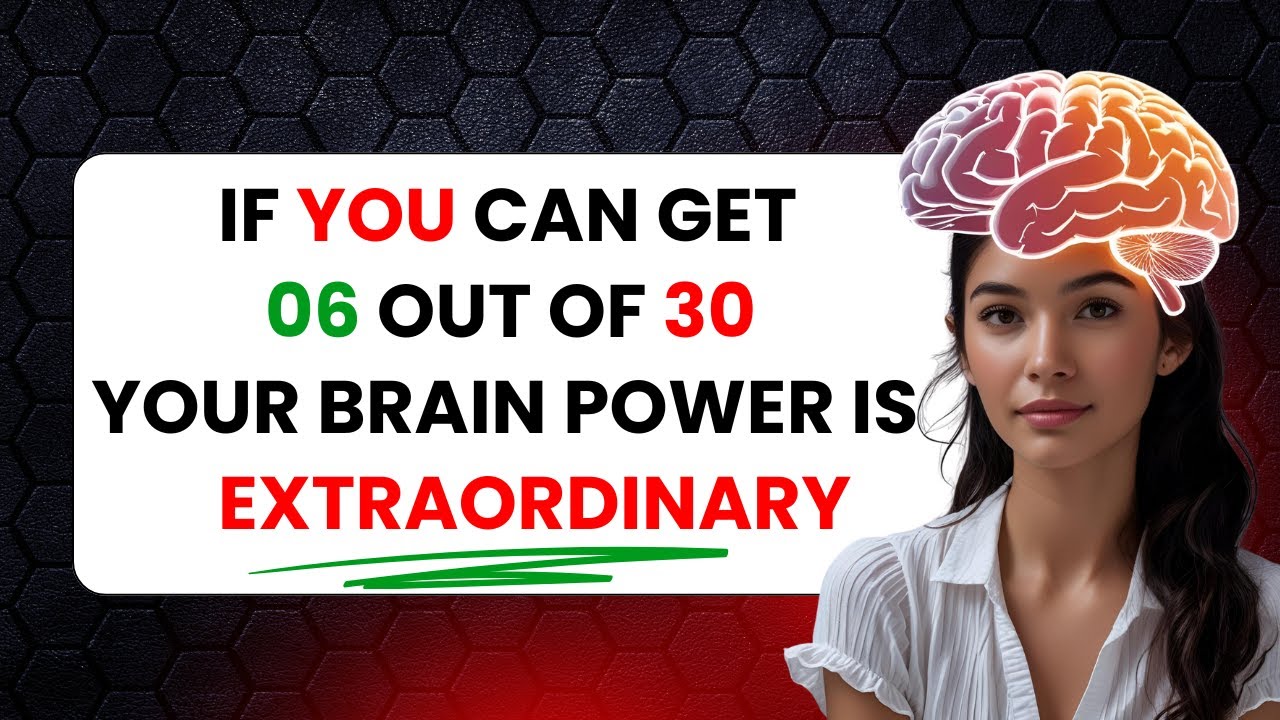 Only 6/30 Can Prove Your Brain is Extraordinary 🔥 | Ultimate General Knowledge Quiz