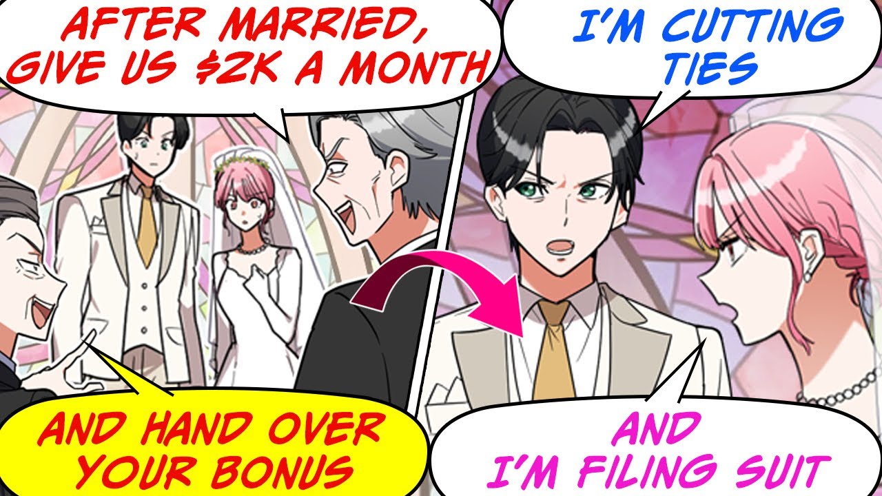 My In-Laws Demanded Money at Our Wedding! So, We Cut Them Off and Sued... [RomCom Manga Dub]
