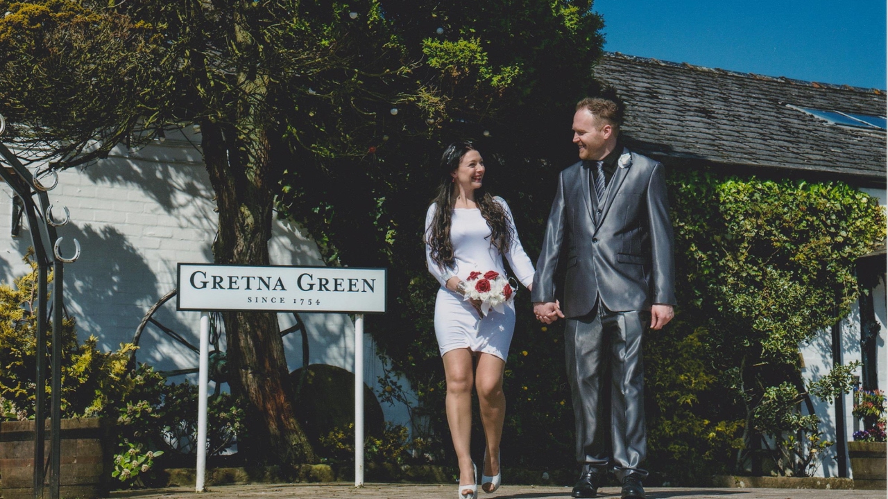 Ash & Sherry's Gretna Green, Scotland, Wedding 2016