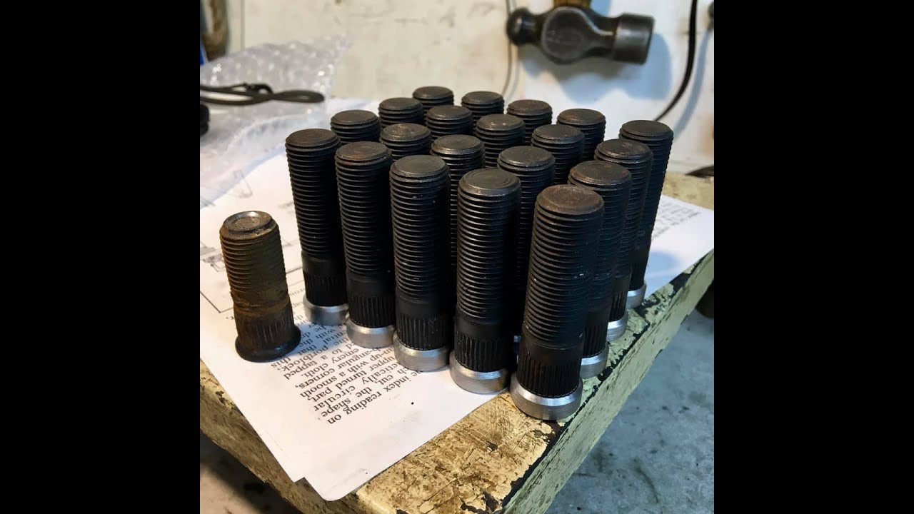 Land Rover Series Long Wheel Stud Conversion Wolf Wheels