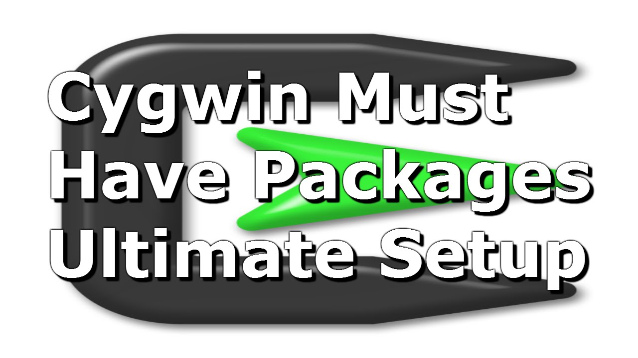 Необходимые пакеты Cygwin — максимальная настройка