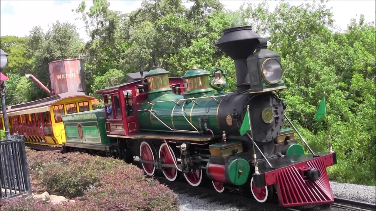 Railfanning the Walt Disney World Railroad