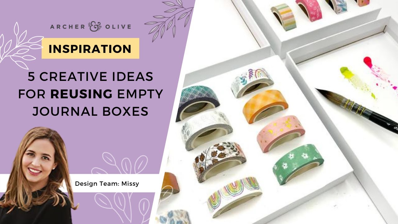 5 Creative Ideas for Reusing Empty Journal Boxes