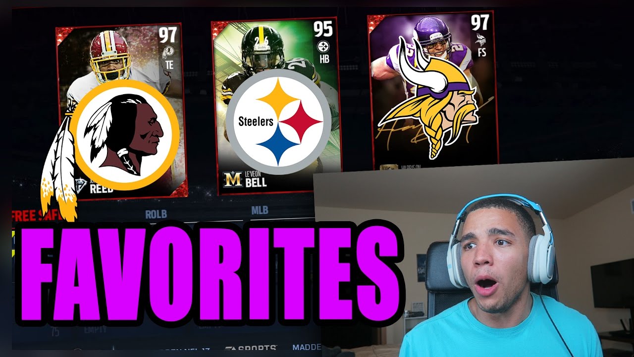 FAVORITES ONLY DRAFT! MADDEN 17 DRAFT CHAMPIONS