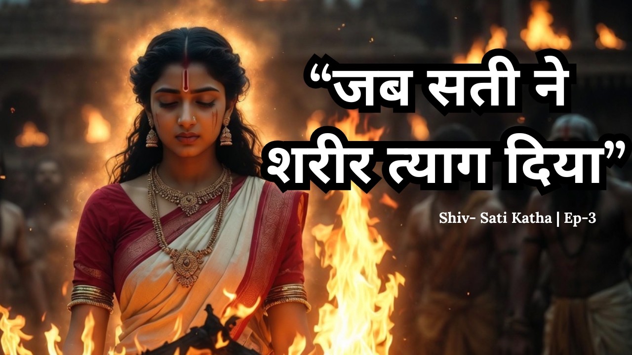 सती का अंतिम निर्णय | वीरभद्र का प्रकट होना | Shiv Sati Katha EP 3