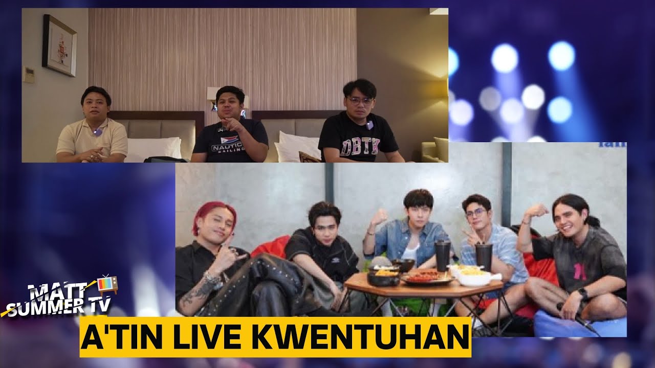 SB19 A'Tin Live Kwentuhan (Atin Atin Lang Podcast RV)