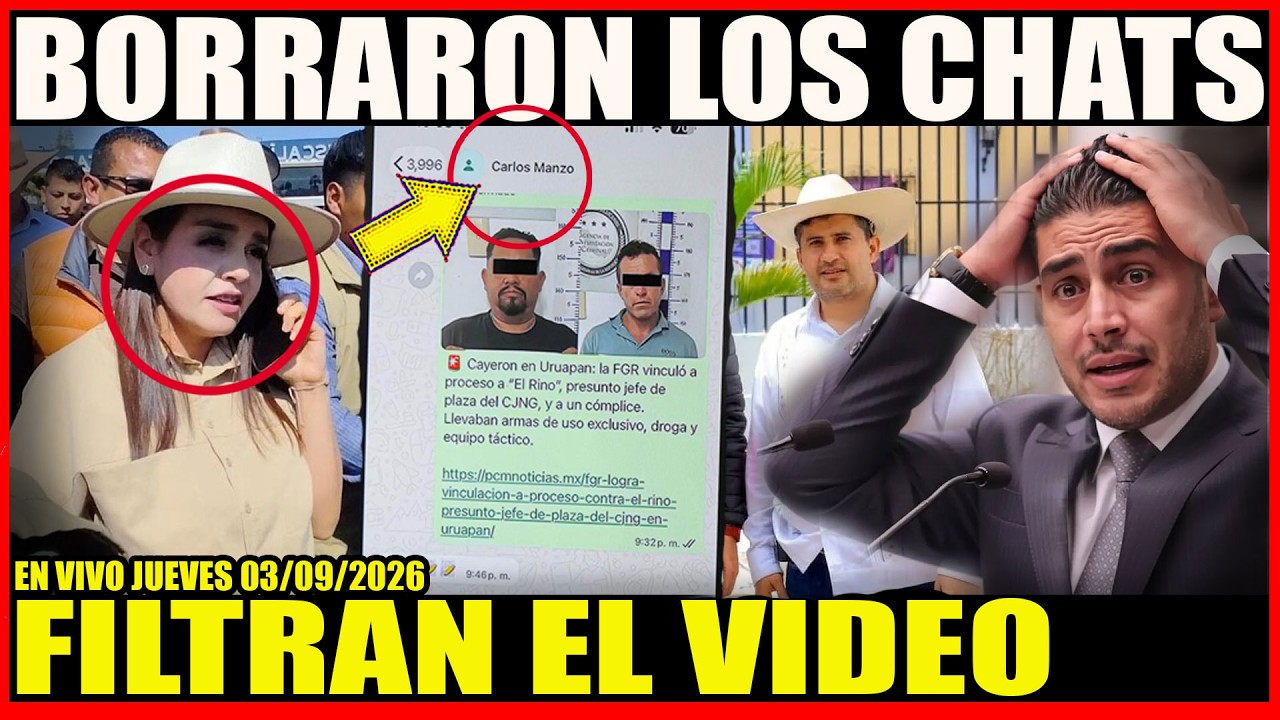 SACAN TELEFONO DE CARLOS MANZO &iexcl;BORRARON LAS PRUEBAS! CAPTAN A HERMANO CON LOS TEMPLARIOS; JUEVESAZO