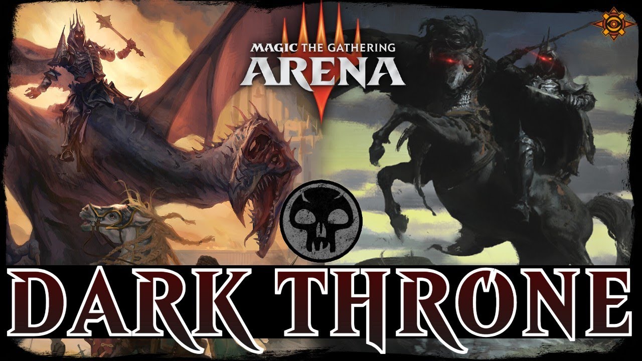 DARK LORD ON HIS DARK THRONE | MTG Arena - Mono Black Nazgul Wraith 6-0 Roaming Throne Alchemy Deck