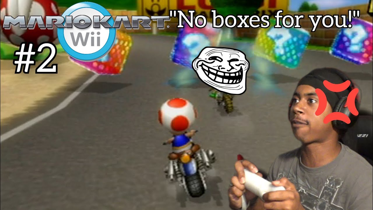 This Thieving Waste Of Space! | Mario Kart Wii | #2